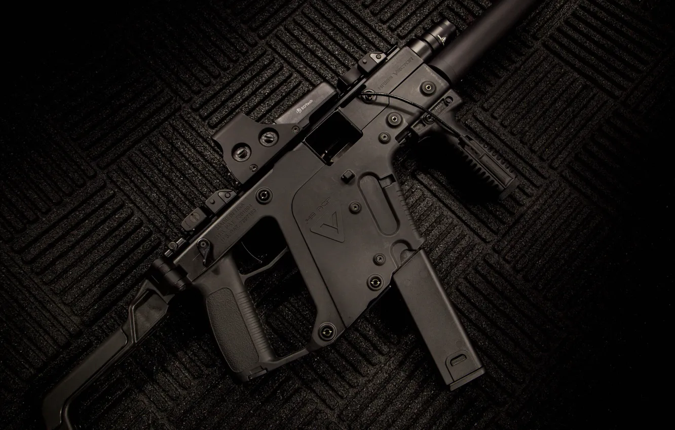 Фото обои оружие, фон, пистолет-пулемёт, Super V, KRISS Vector