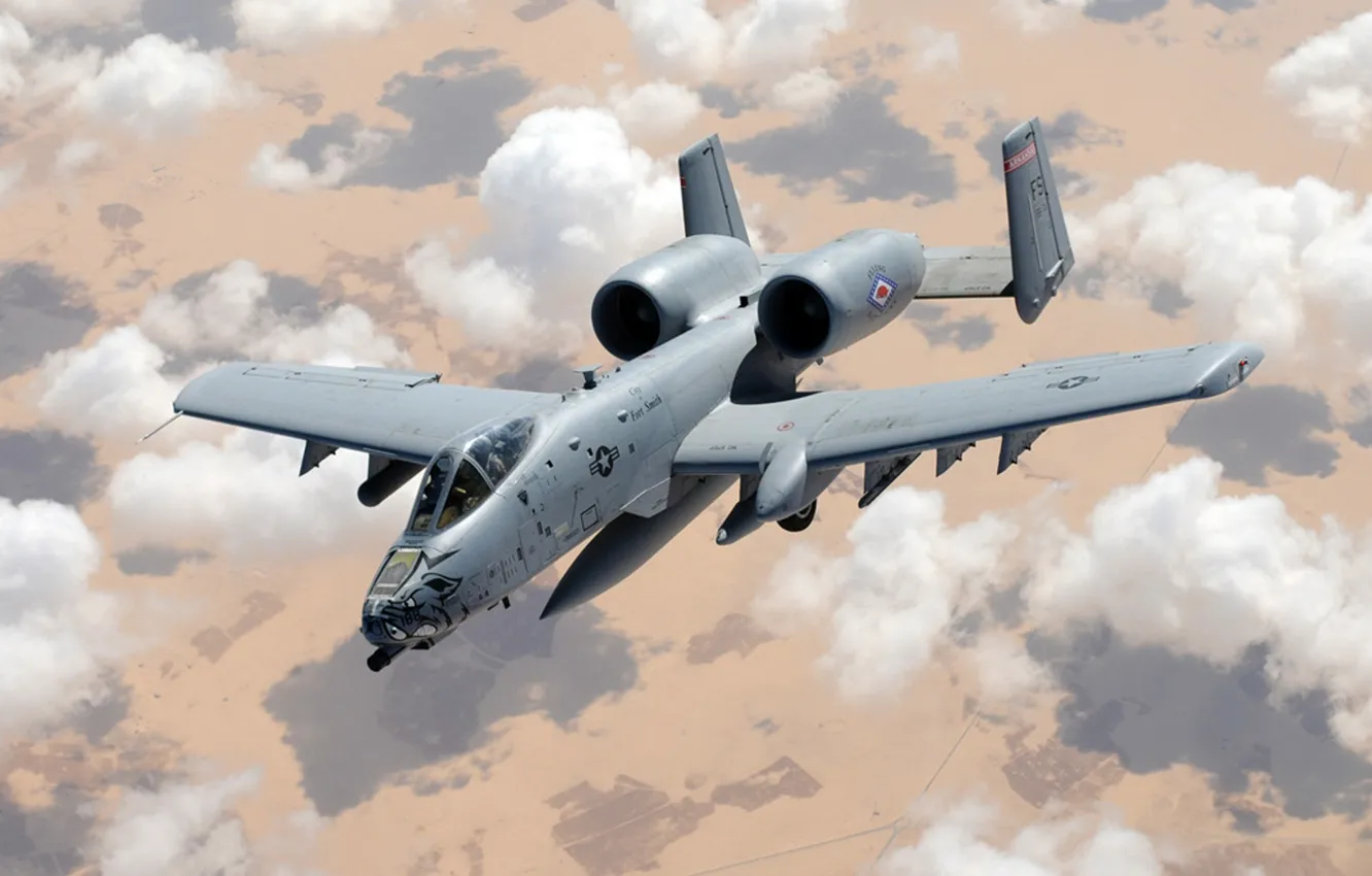 Фото обои оружие, самолёт, A-10 Thunderbolt II