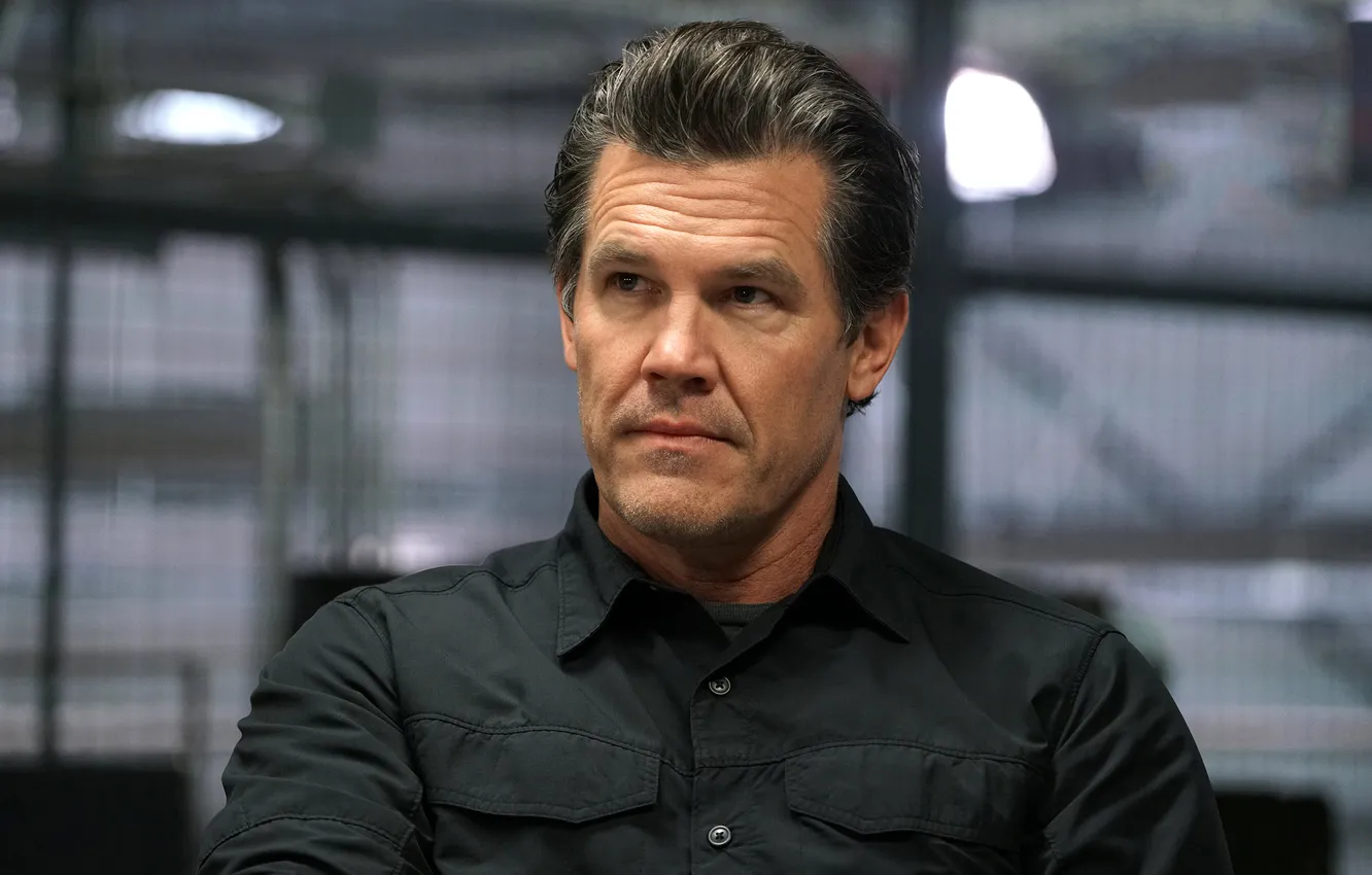 Фото обои фильм, портрет, кадр, рубашка, актёр, Josh Brolin, Джош Бролин, Убийца 2. Против всех