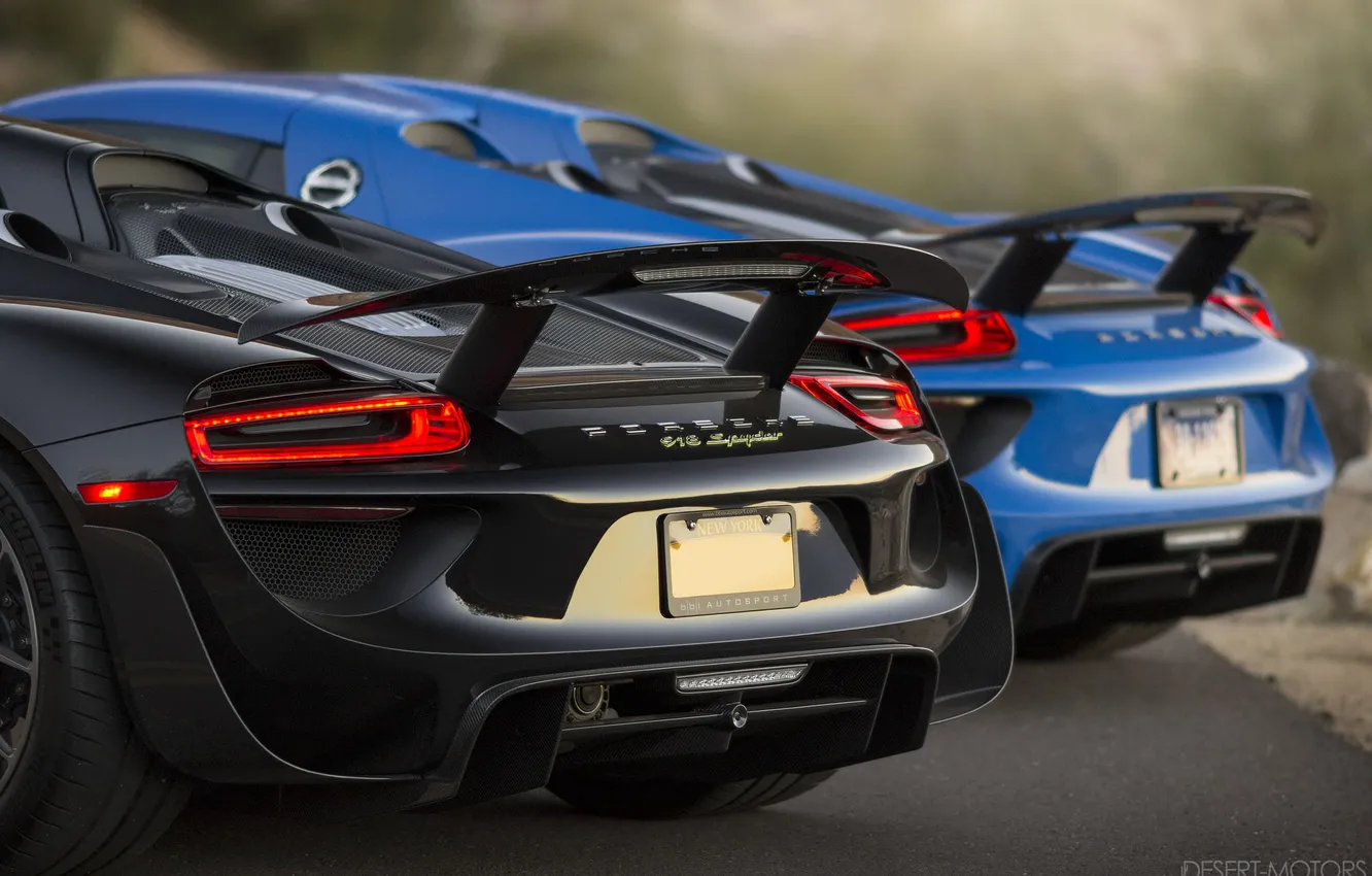 Фото обои porsche, Spyder, 918