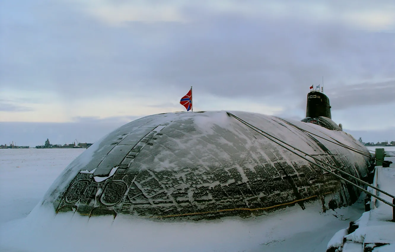 Фото обои подводная лодка, атомная, Северсталь