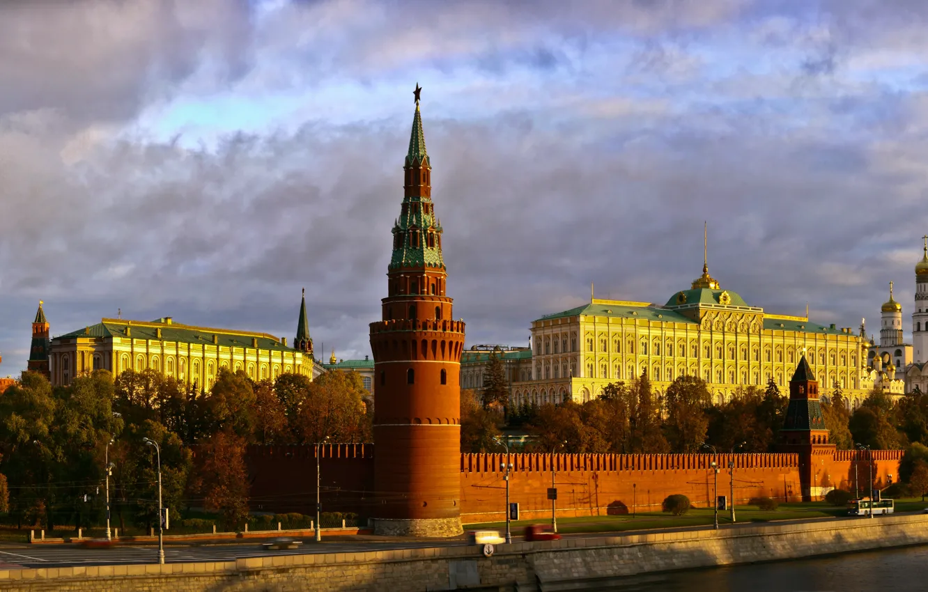 Фото обои москва, Кремль, россия