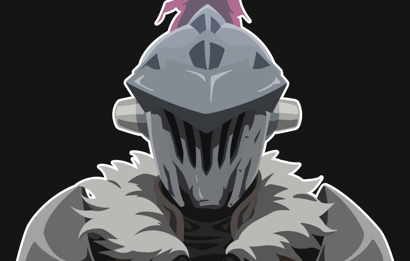 Фото обои шлем, рыцарь, Goblin Slayer