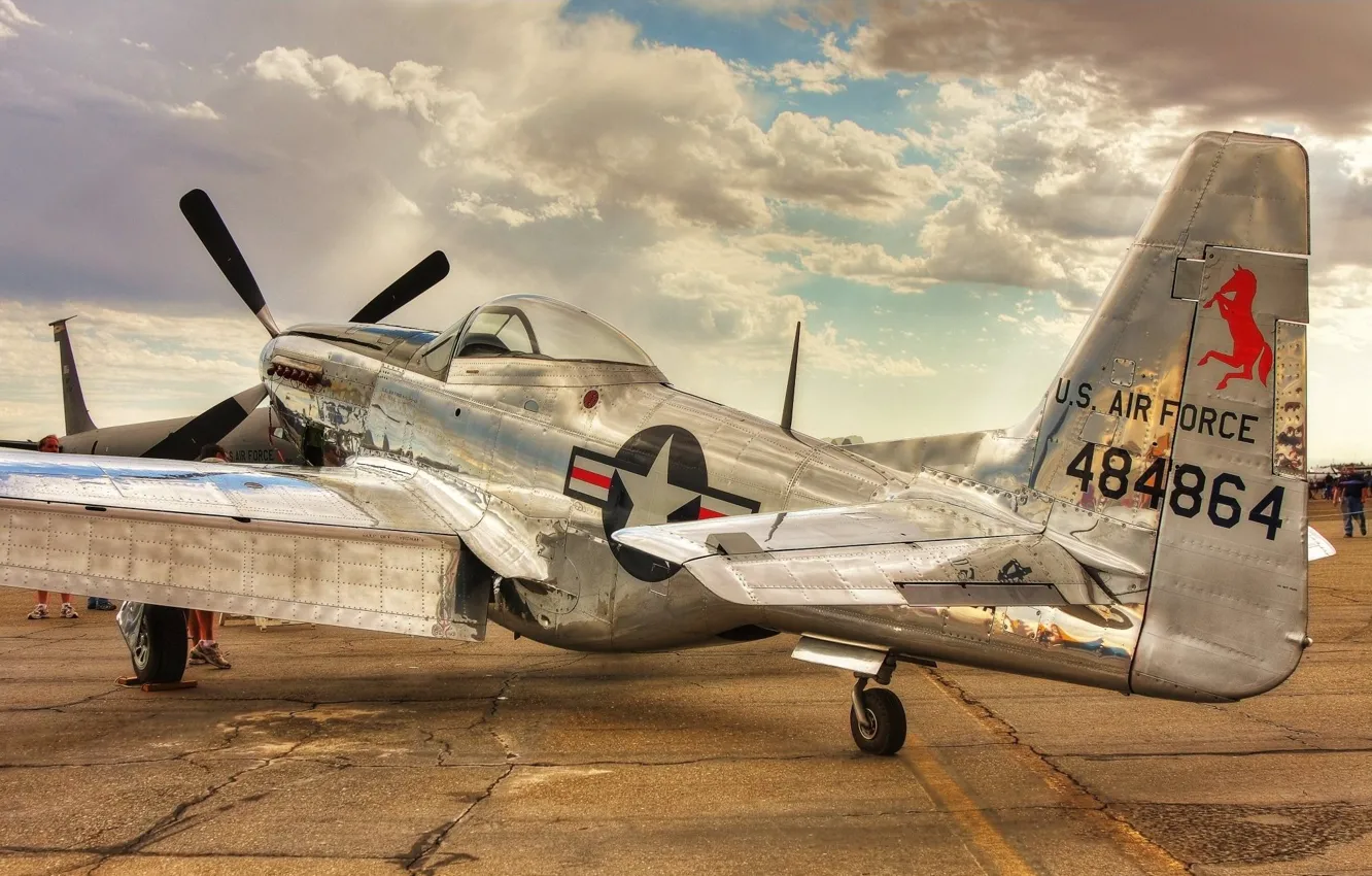 Фото обои Mustang, P-51, aircraft