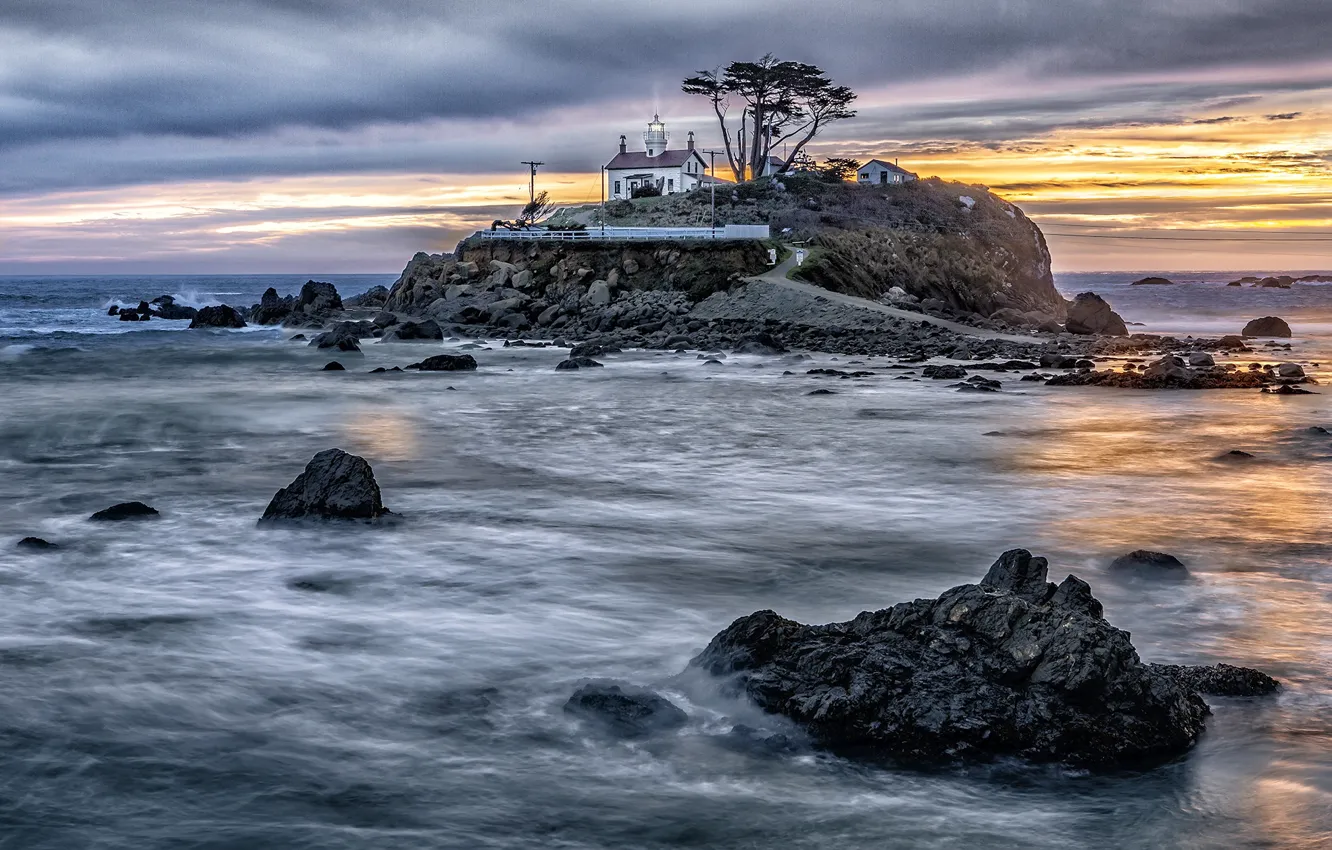 Фото обои United States, California, Crescent City