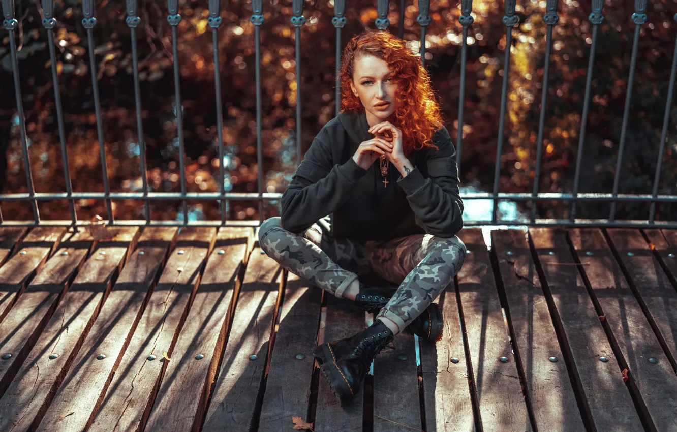 Фото обои поза, девyшка, Mascha Kalita