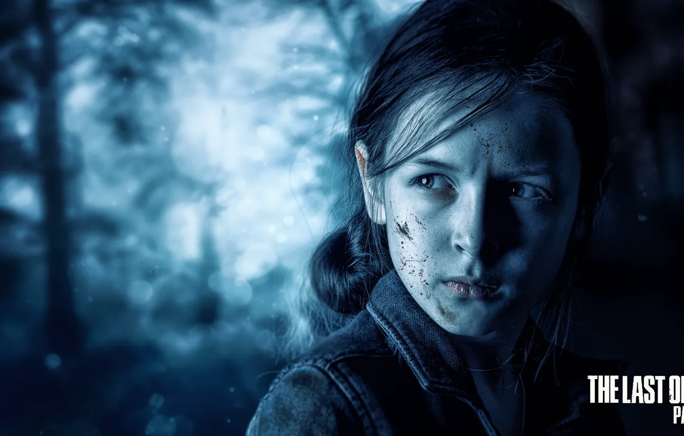 Фото обои Fan Art, Mila as Ellie, THE LAST OF US - PART II