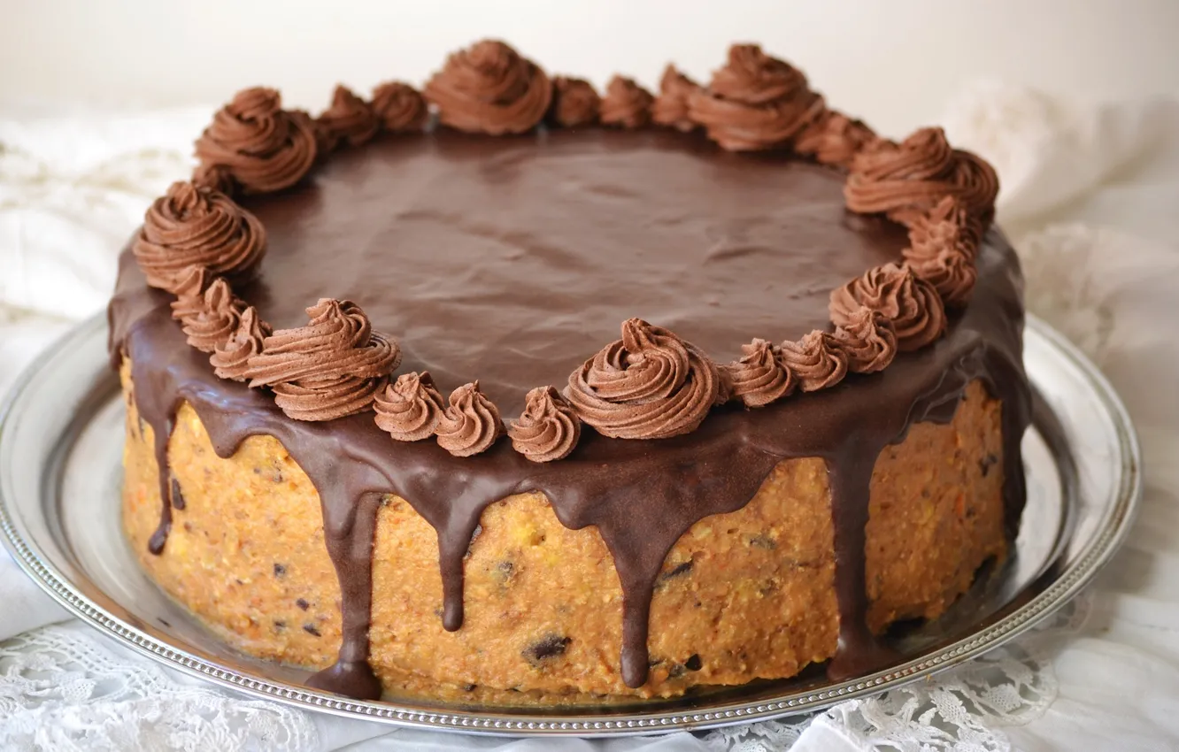 Фото обои шоколад, торт, десерт, сладкое