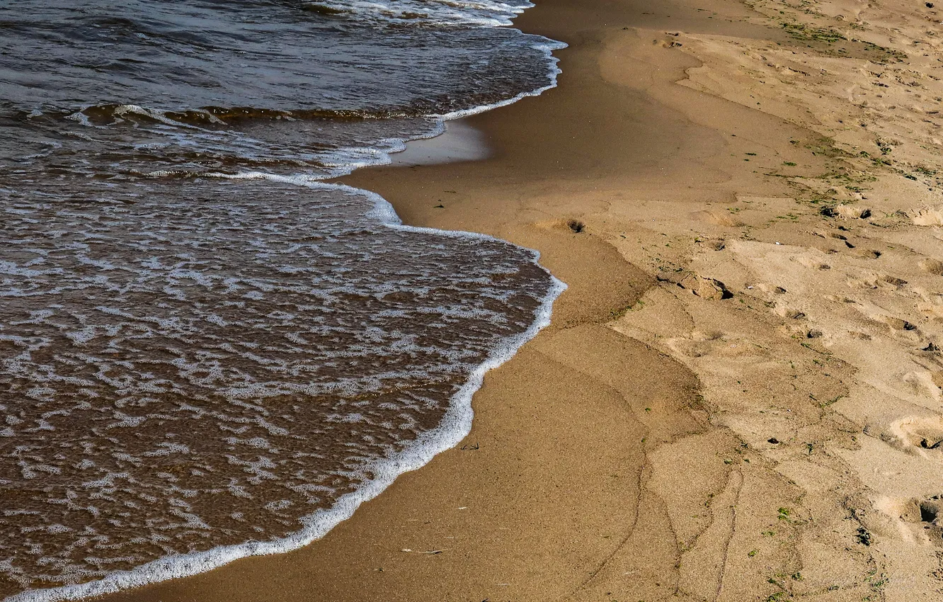 Фото обои beach, sea, water, sand