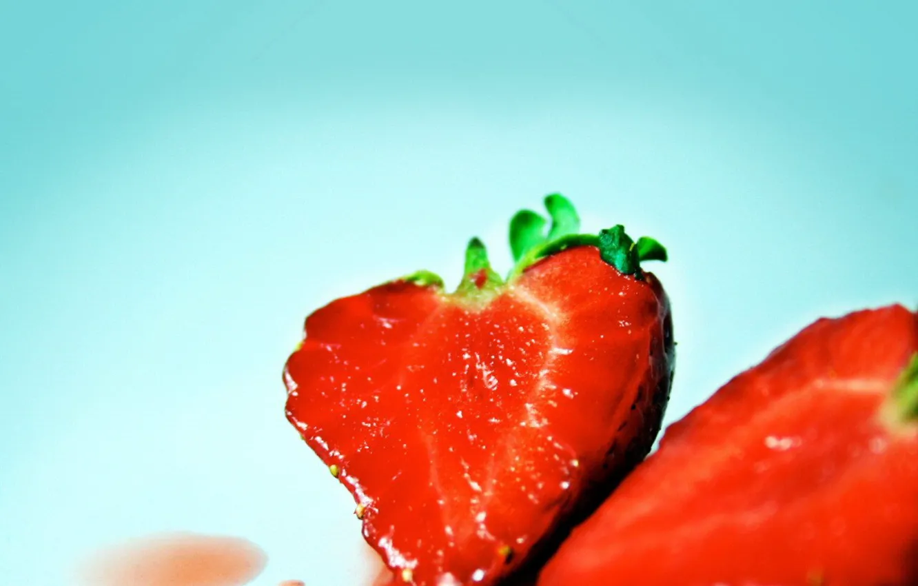 Фото обои еда, клубника, ягода