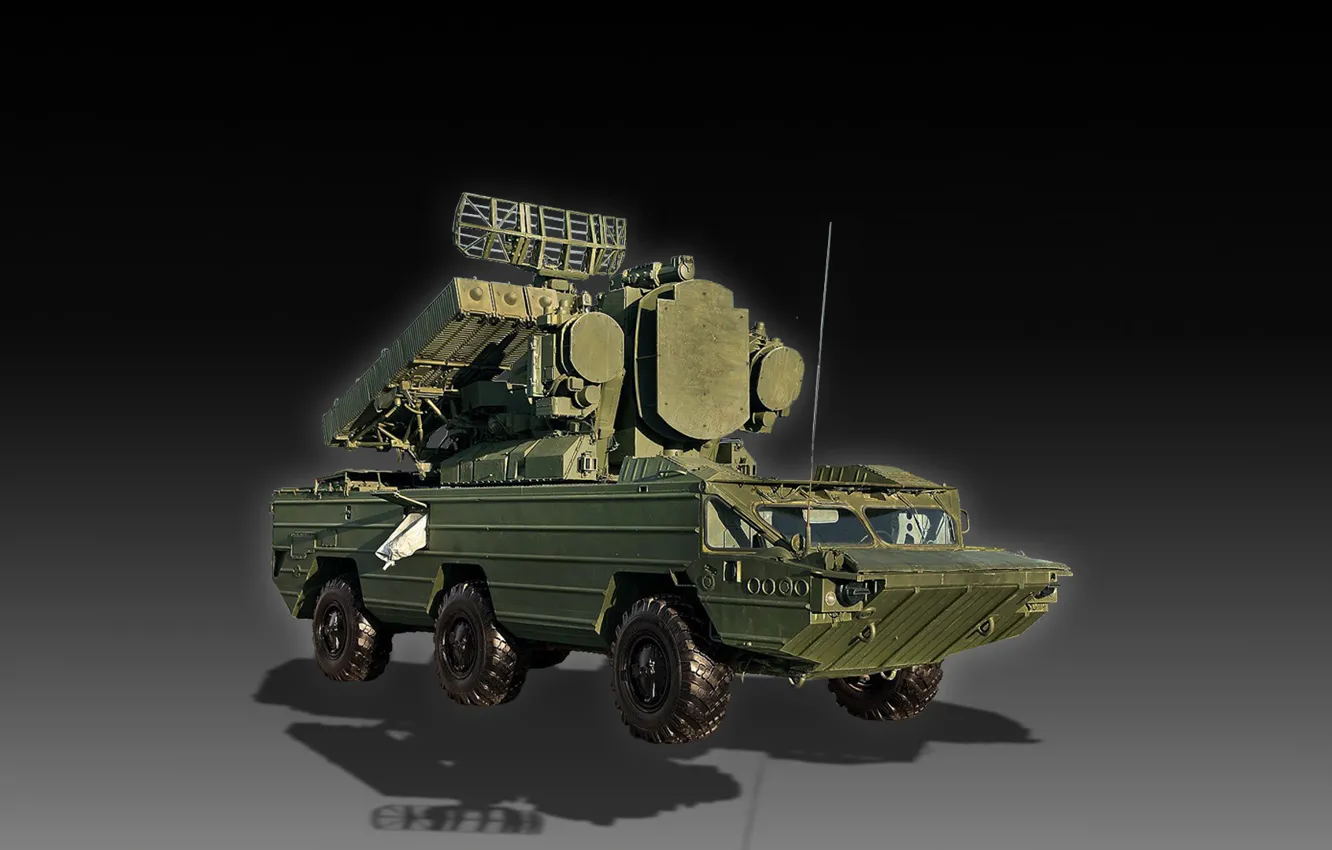 Фото обои Air defense, anti-aircraft missile system, SAM OSA-AKM