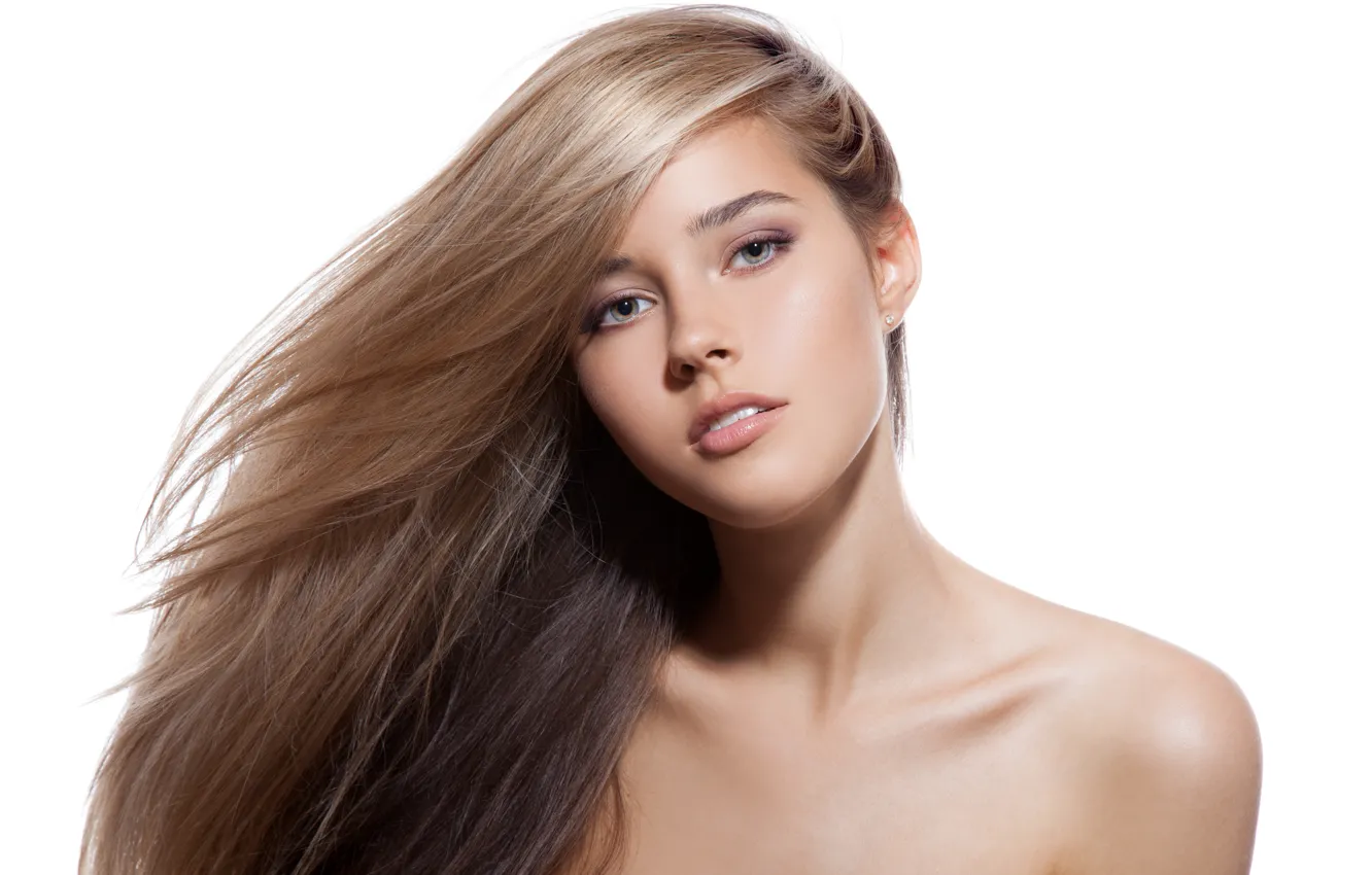 Фото обои girl, pretty, look, blonde