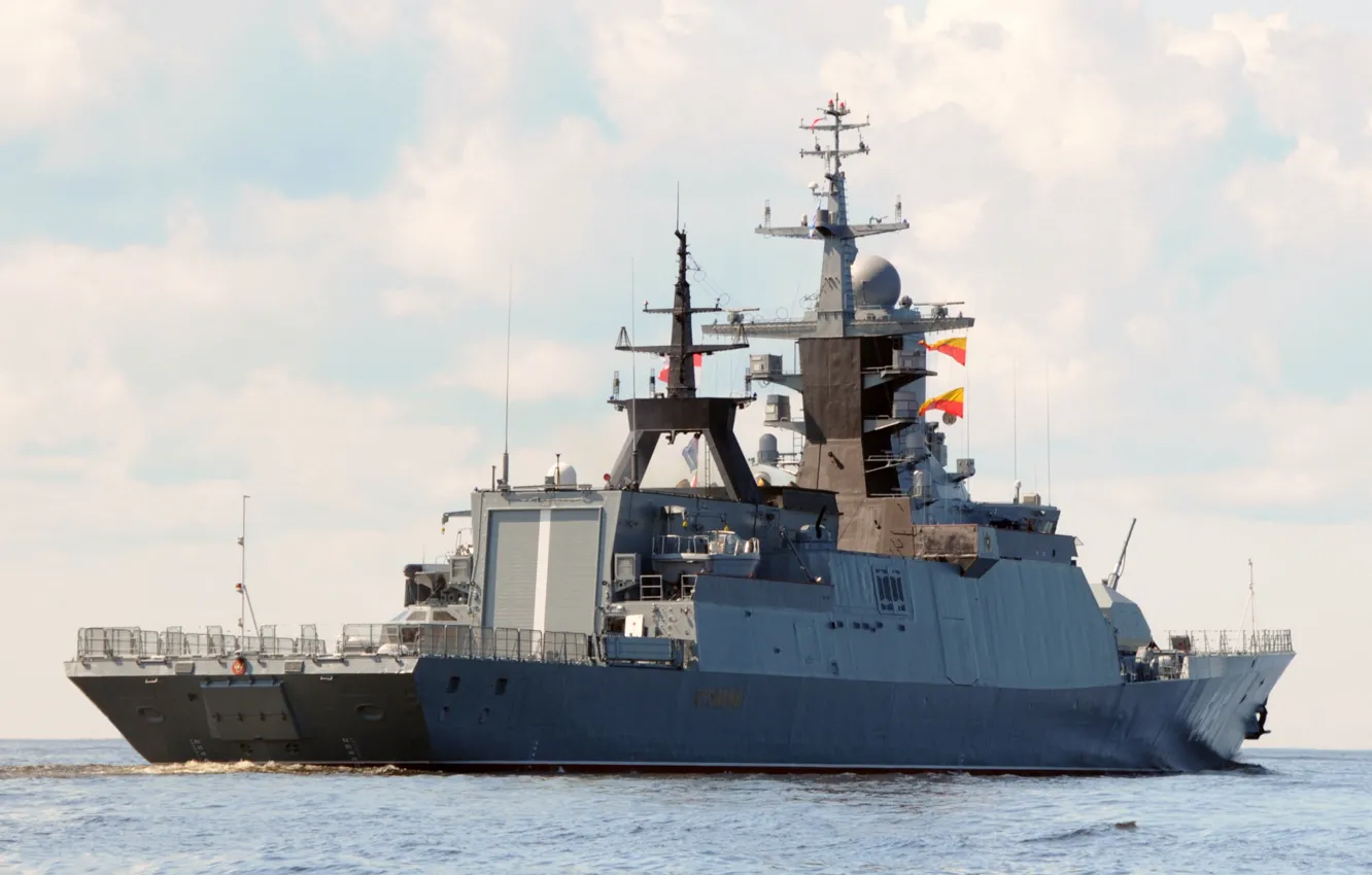 Фото обои корвет, корма, Стойкий