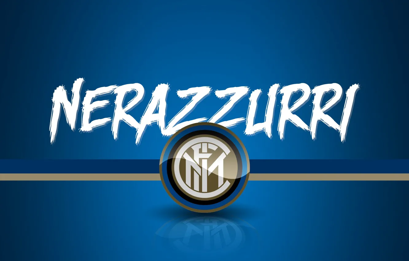Фото обои wallpaper, sport, logo, football, Inter Milan, Nerazzurri, Serie A