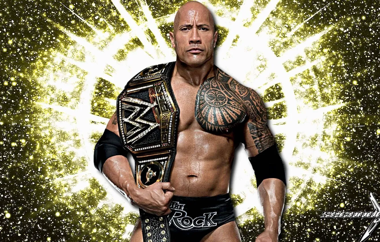 Фото обои мужик, спортсмен, актёр, dwayne johnson