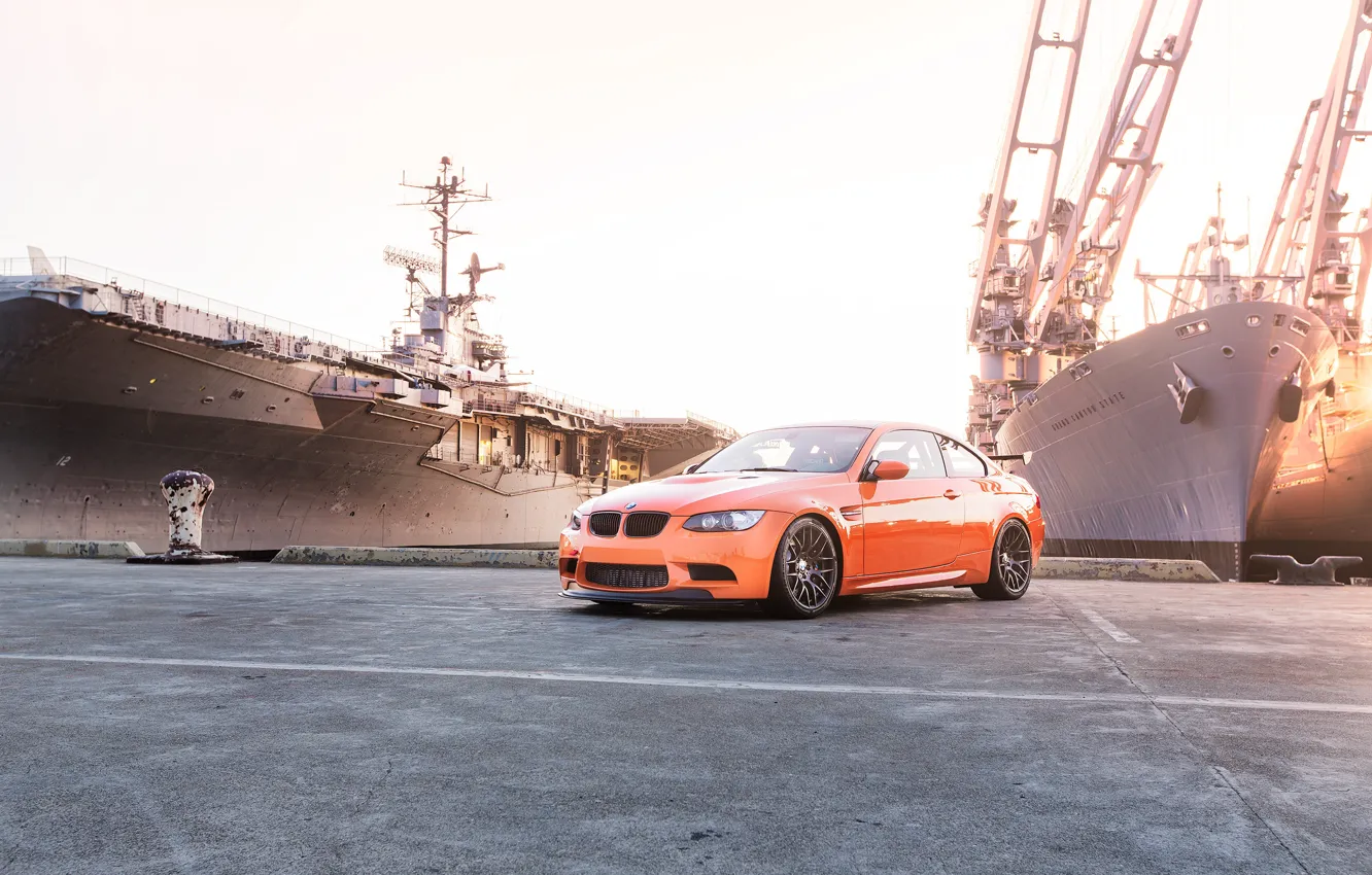 Фото обои BMW, E92, GTS, M3, Warships