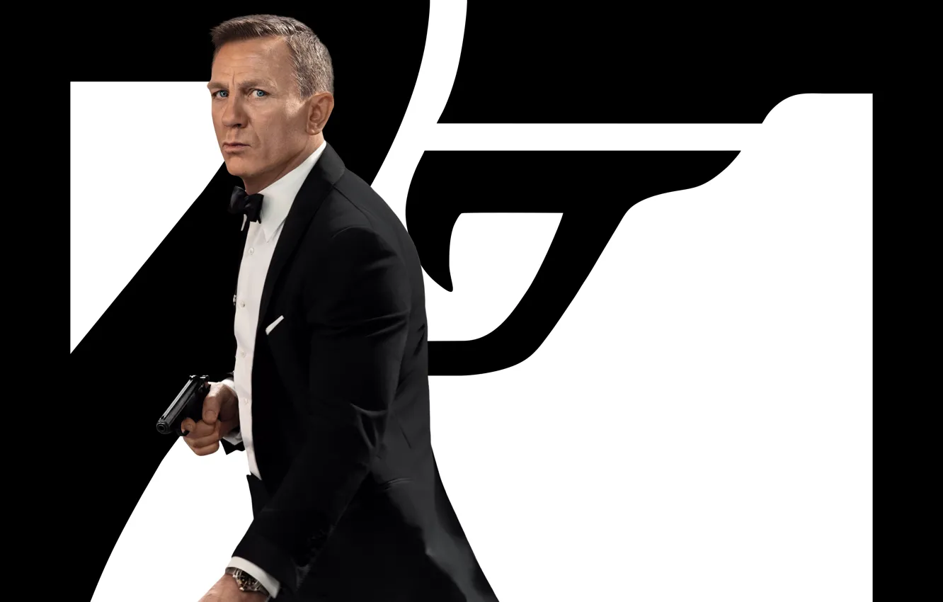 Фото обои Джеймс Бонд, Daniel Craig, James Bond, Дэниел Крейг, No Time To Die, Не время умирать
