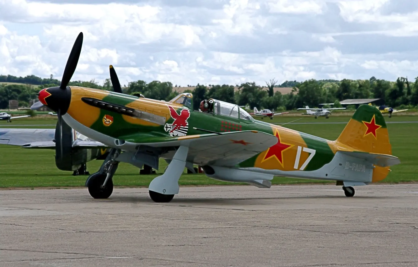 Фото обои советский, одномоторный, Як-3, Вов, самолёт-истребитель