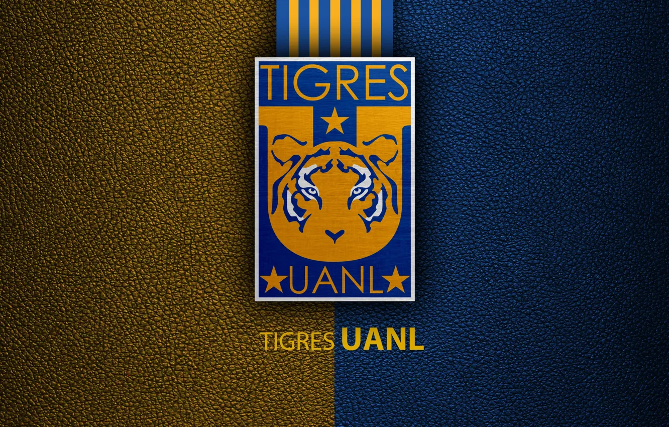 Фото обои wallpaper, sport, logo, football, Tigres UANL