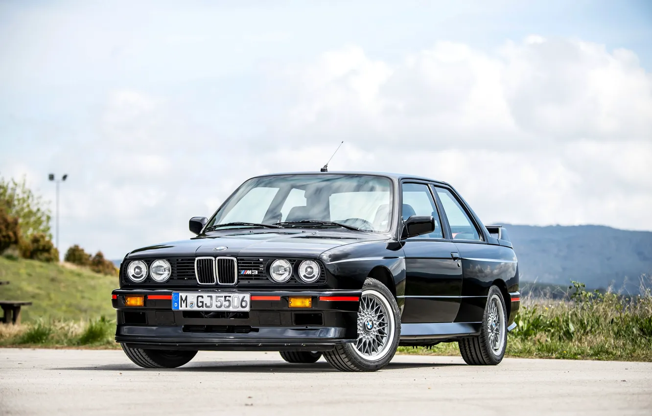Фото обои Классика, Купе, BMW E30 M3