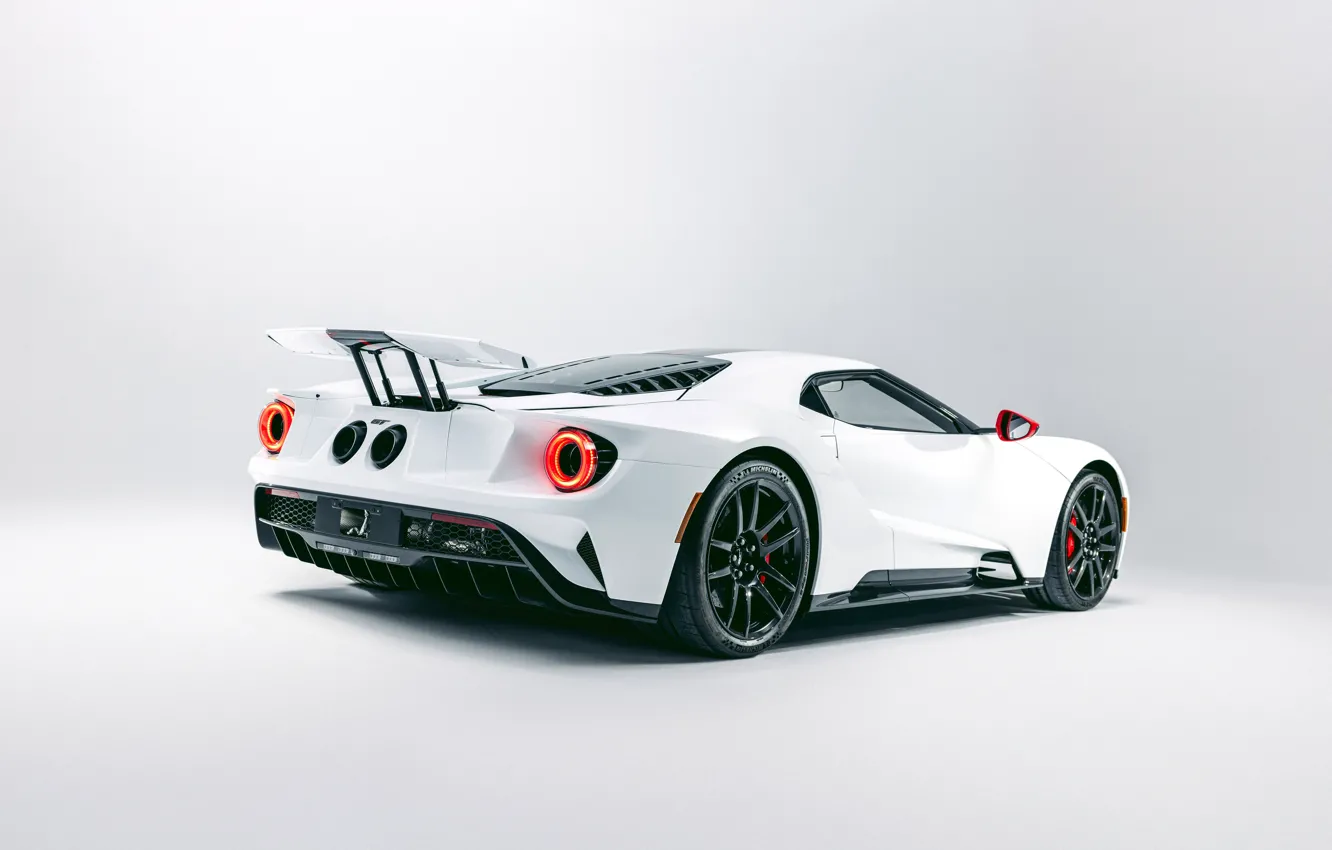 Фото обои Ford, Ford GT, rear view, GT