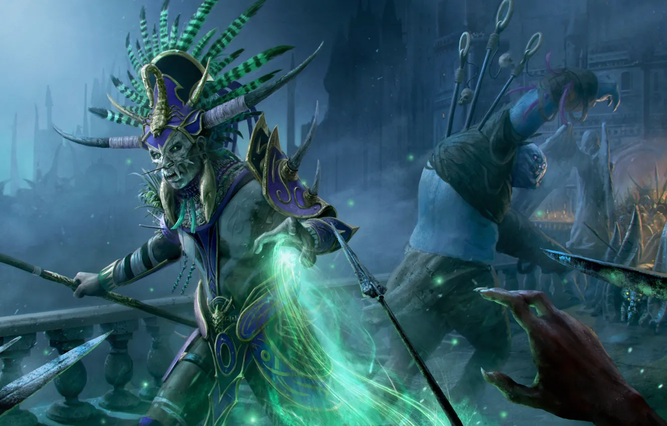 Фото обои рога, Witch Doctor, Diablo III: Reaper of Souls