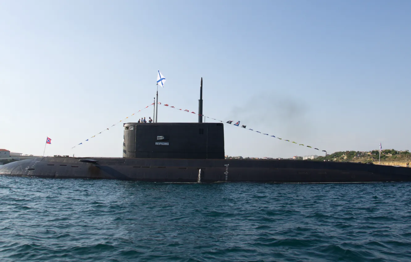 Фото обои лодка, подводная, Новороссийск, дизельная