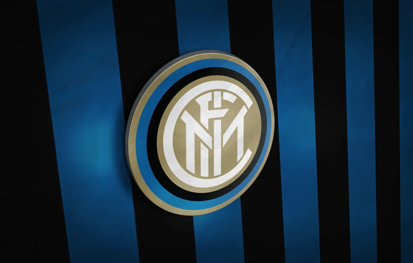 Фото обои wallpaper, Italy, football, Sport, Inter Milan, Serie A, 3D logo