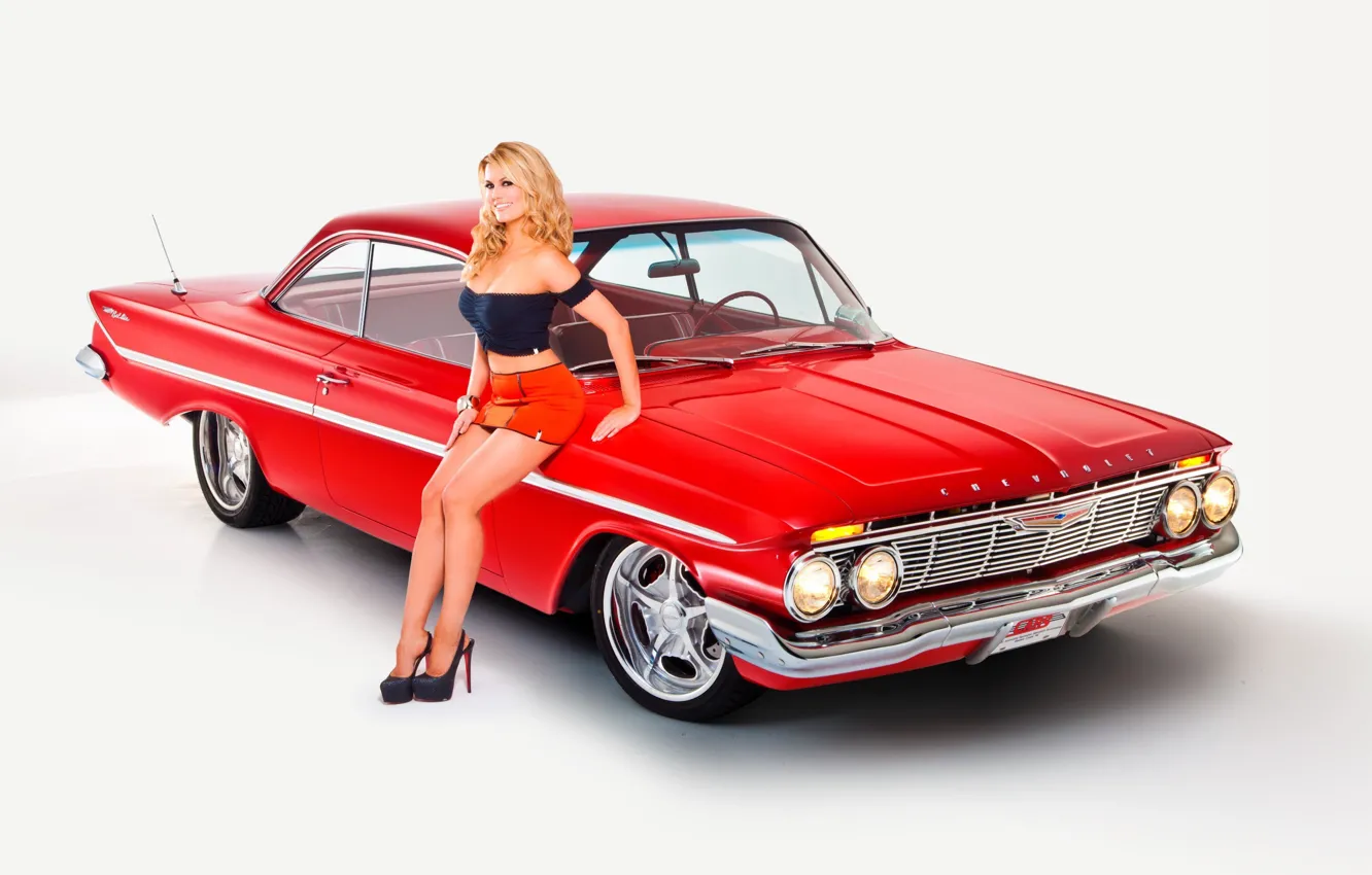 Фото обои ретро, белый фон, шевроле, chevrolet, retro, большая грудь, лимузин, white background