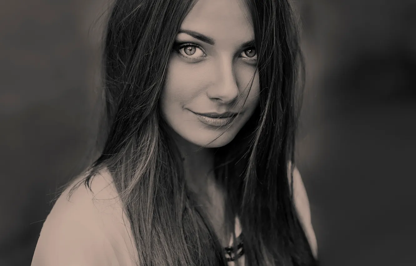 Фото обои портрет, natural light, Надя