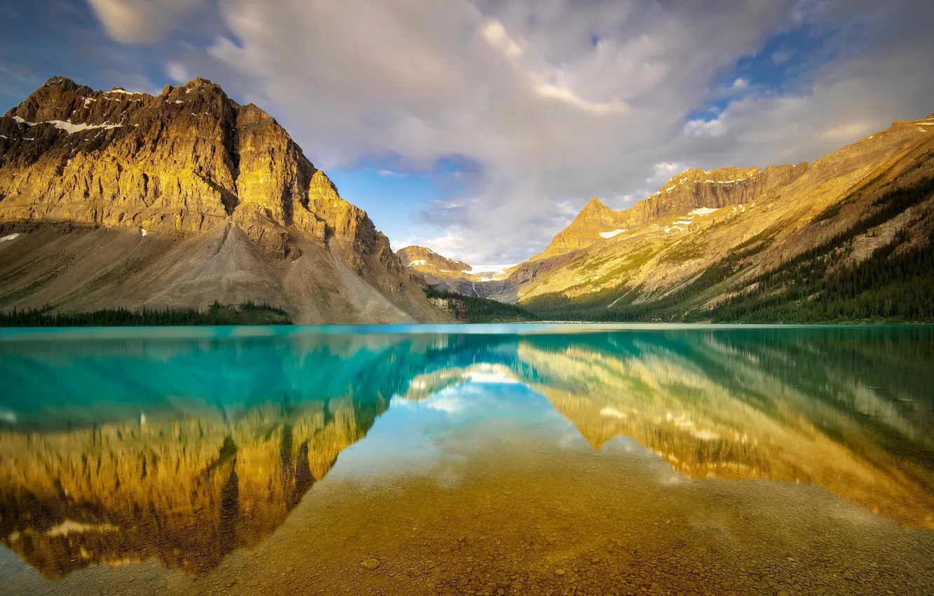Фото обои Banff National Park, Alberta, Canada, Bow Lake