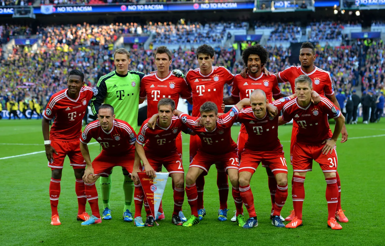 Фото обои Спорт, Команда, Футбол, Football, Данте, Sport, Bastian Schweinsteiger, Manuel Neuer