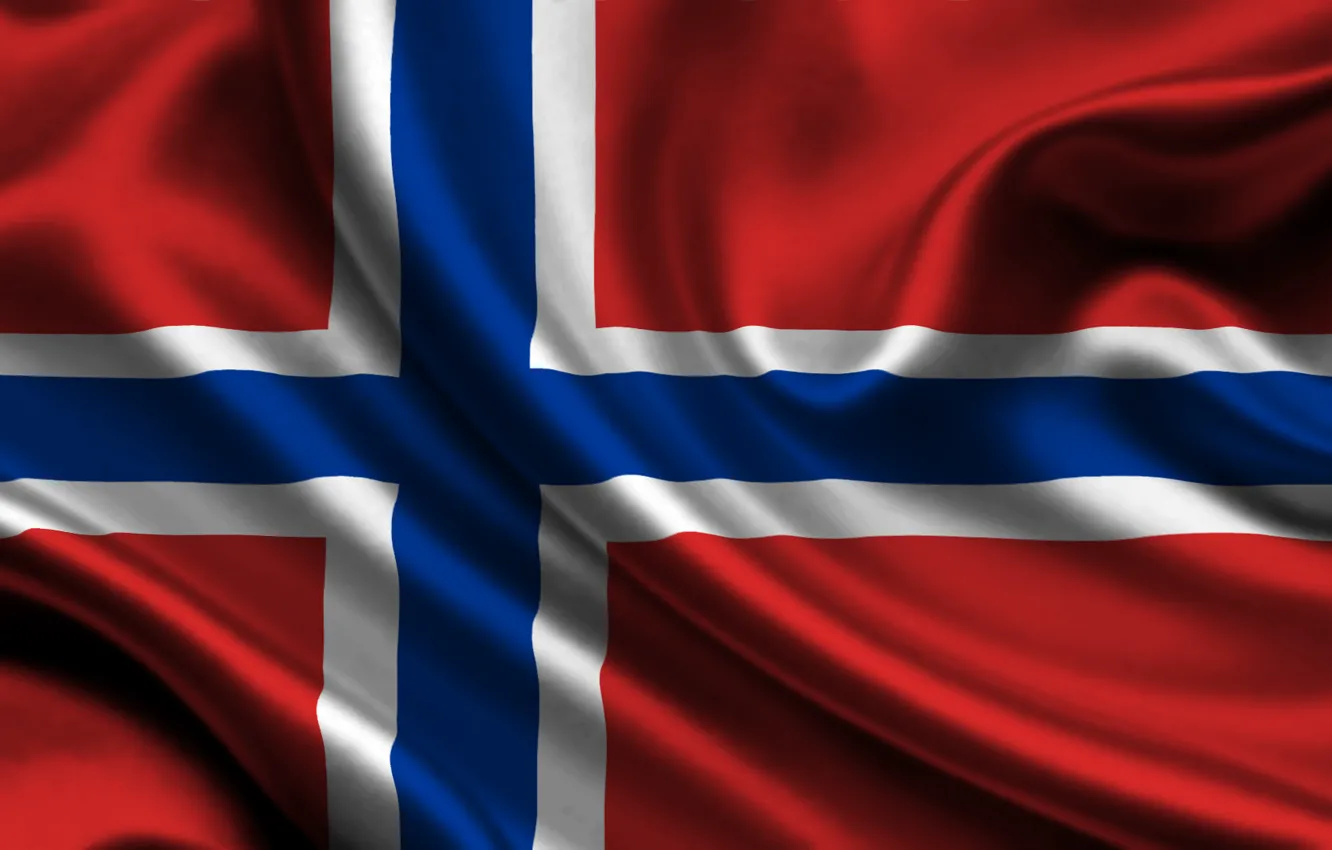Фото обои флаг, Норвегия, norway