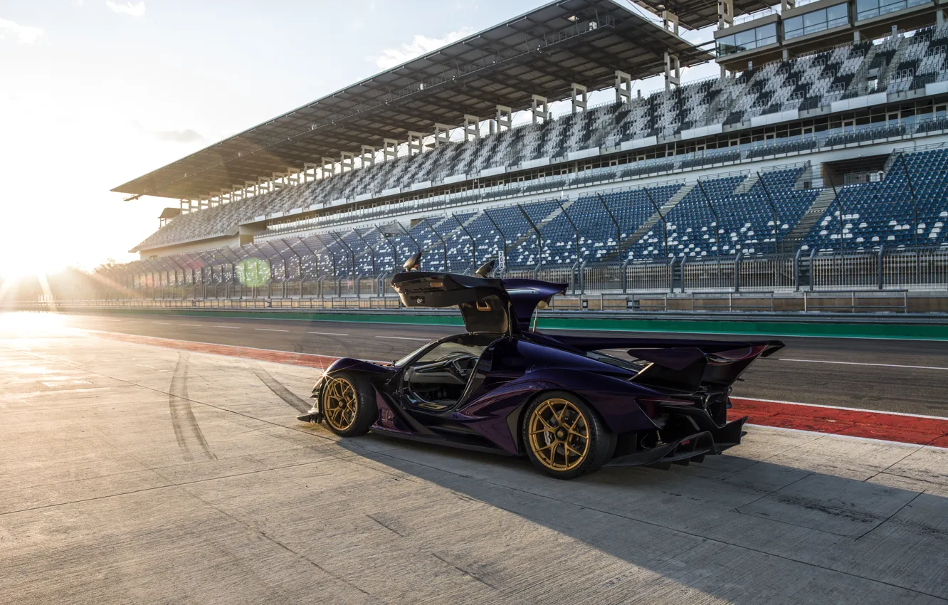 Фото обои Apollo, exotic, perfection, hypercar, doors up, Intensa Emozione, Apollo IE