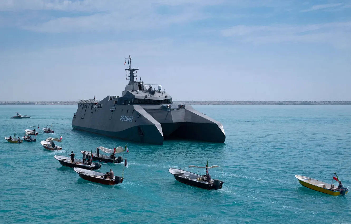 Фото обои катамаран, ВМС Ирана, Shahid Hassan Bagheri