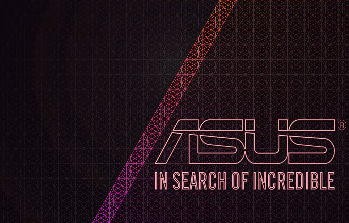 Фото обои high-tech, Логотип, Logo, ASUS, бренд, Digital Art, хай-тек, brand