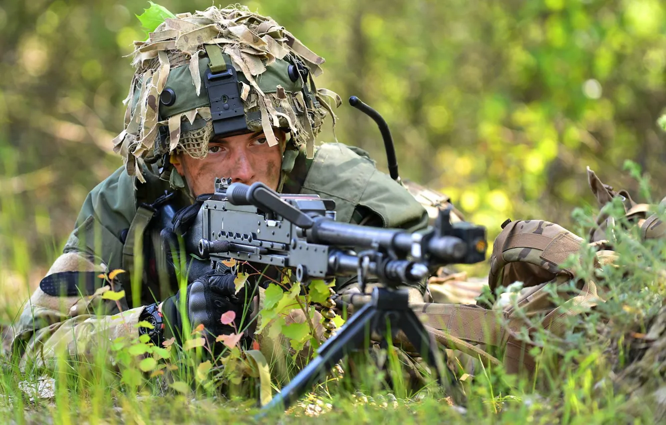 Фото обои оружие, солдат, British Army