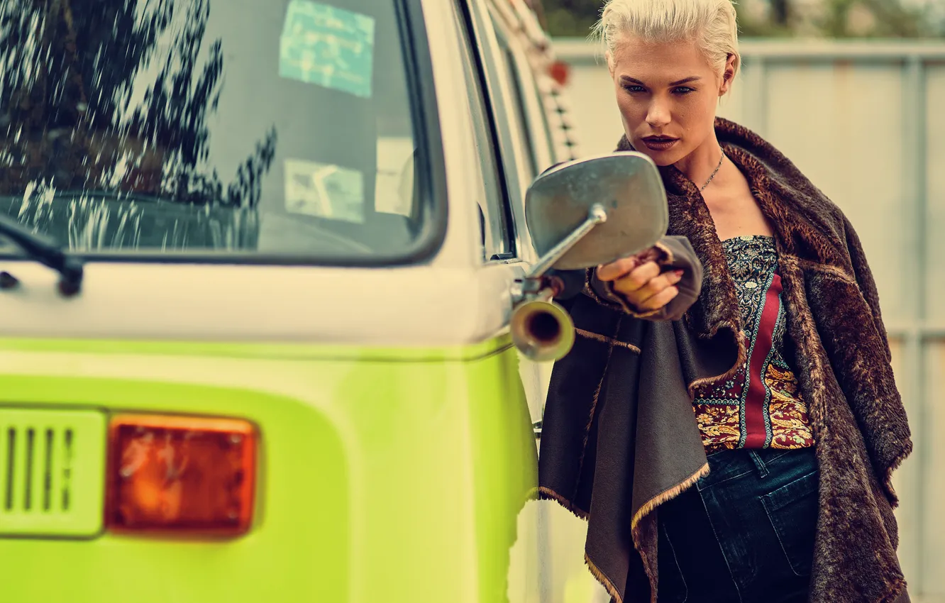 Фото обои стиль, модель, автобусик, Darija, бохо