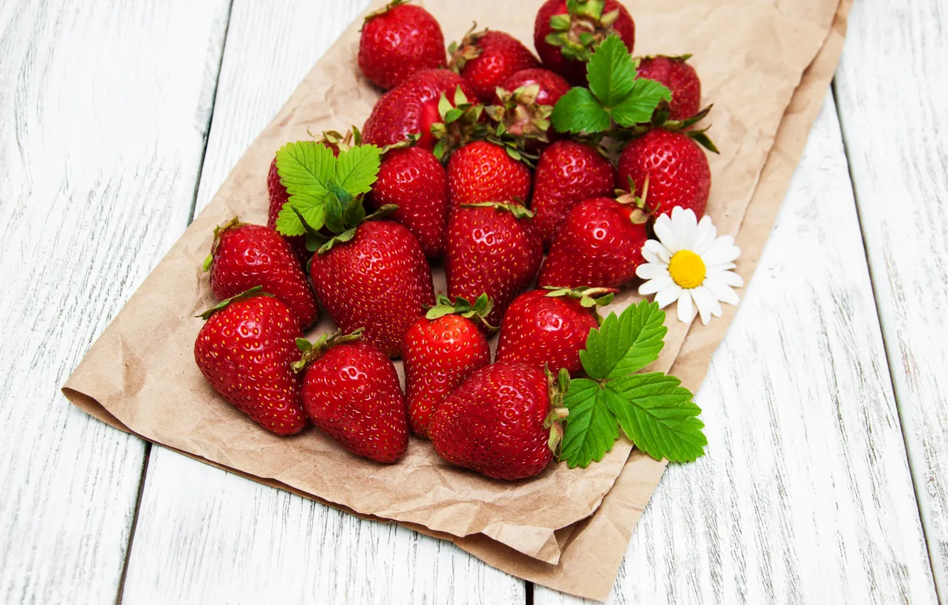 Фото обои ягоды, клубника, red, fresh, strawberry, berries