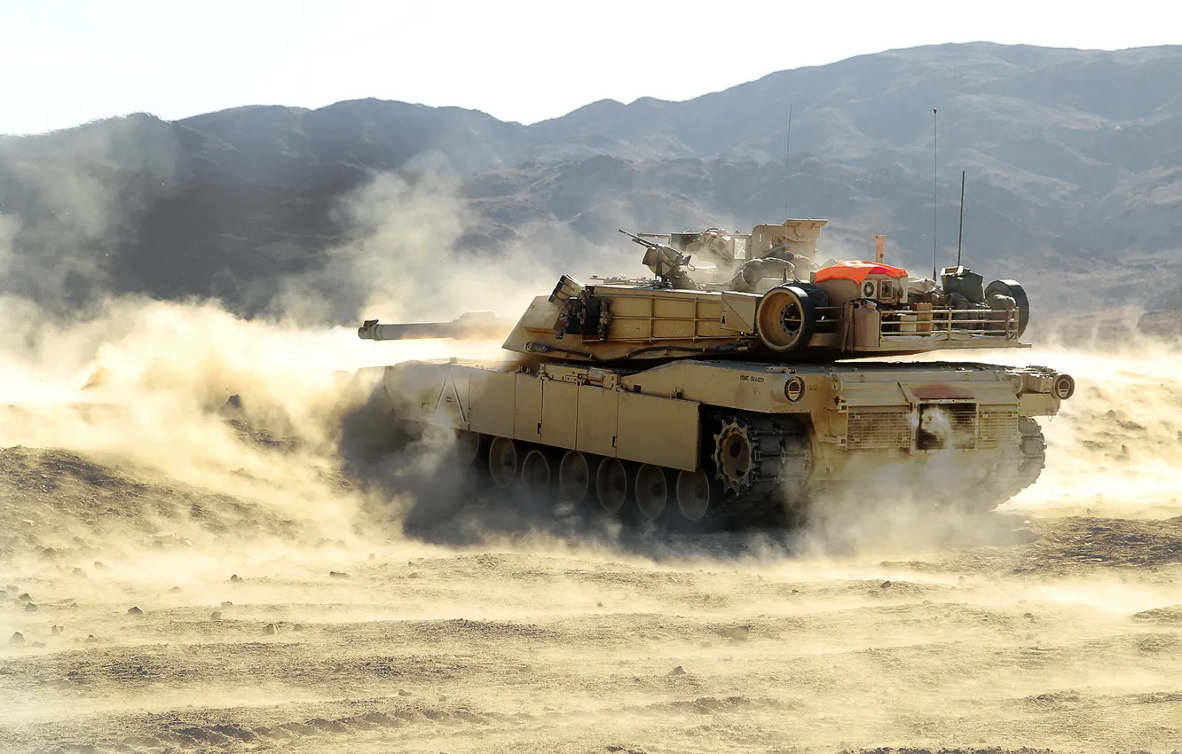 Фото обои tank, United States Marine Corps, M1 Abrams
