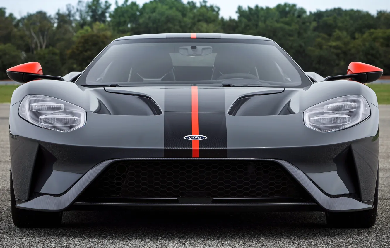 Фото обои Ford, Ford GT, 2019, Carbon Series