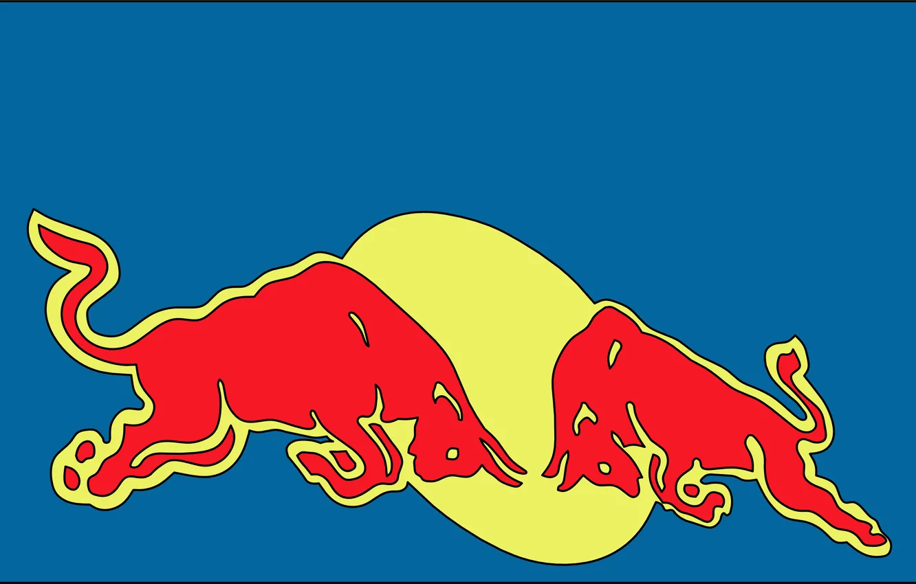 Фото обои Red Bull, Design, Vector