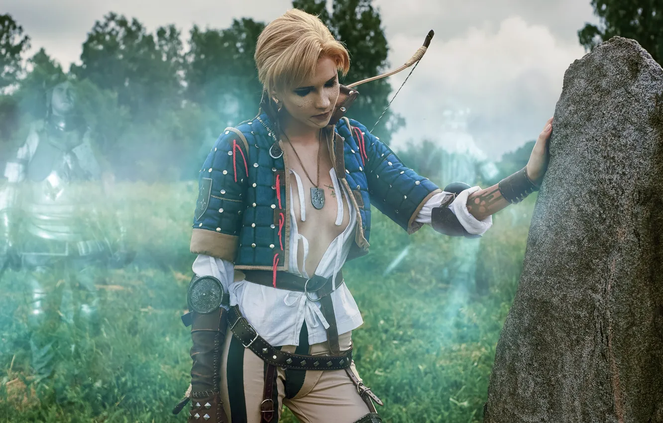Фото обои girl, The Witcher 2: Assassins of Kings, cosplay, Бьянка, Ves, Ольга Хаку