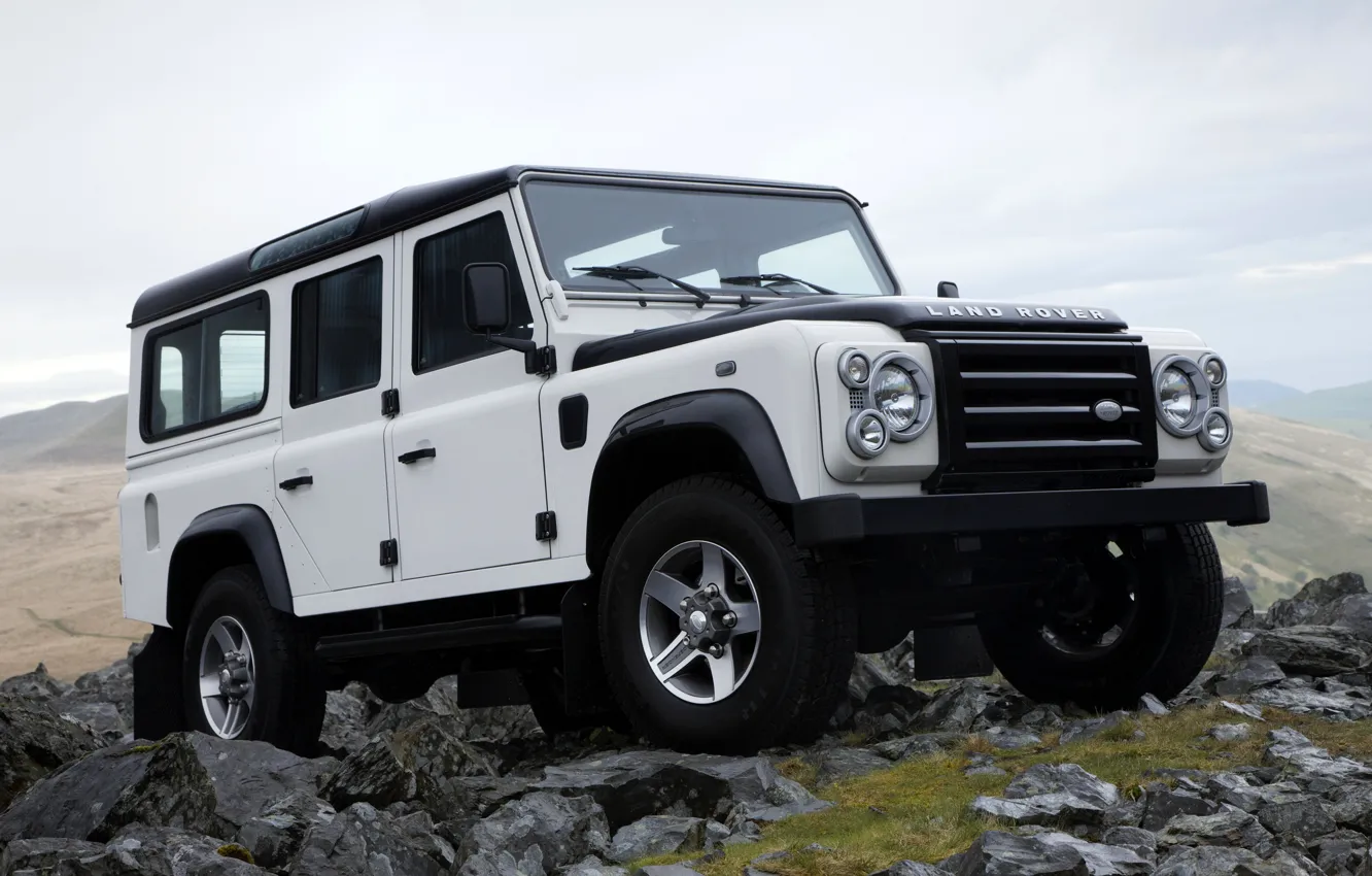 Фото обои внедорожник, Land Rover, 2009, Defender, Limited Edition