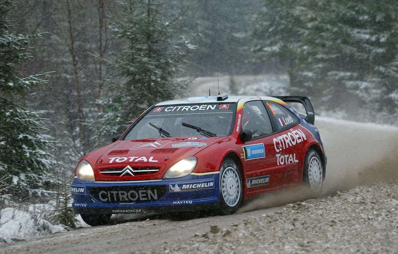 Фото обои Citroen, WRC, Xsara