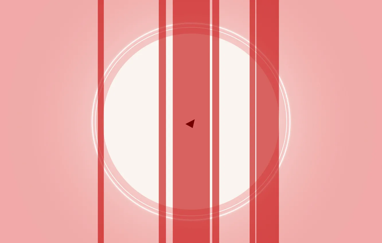 Фото обои минимализм, abstract, pink, circle, fall