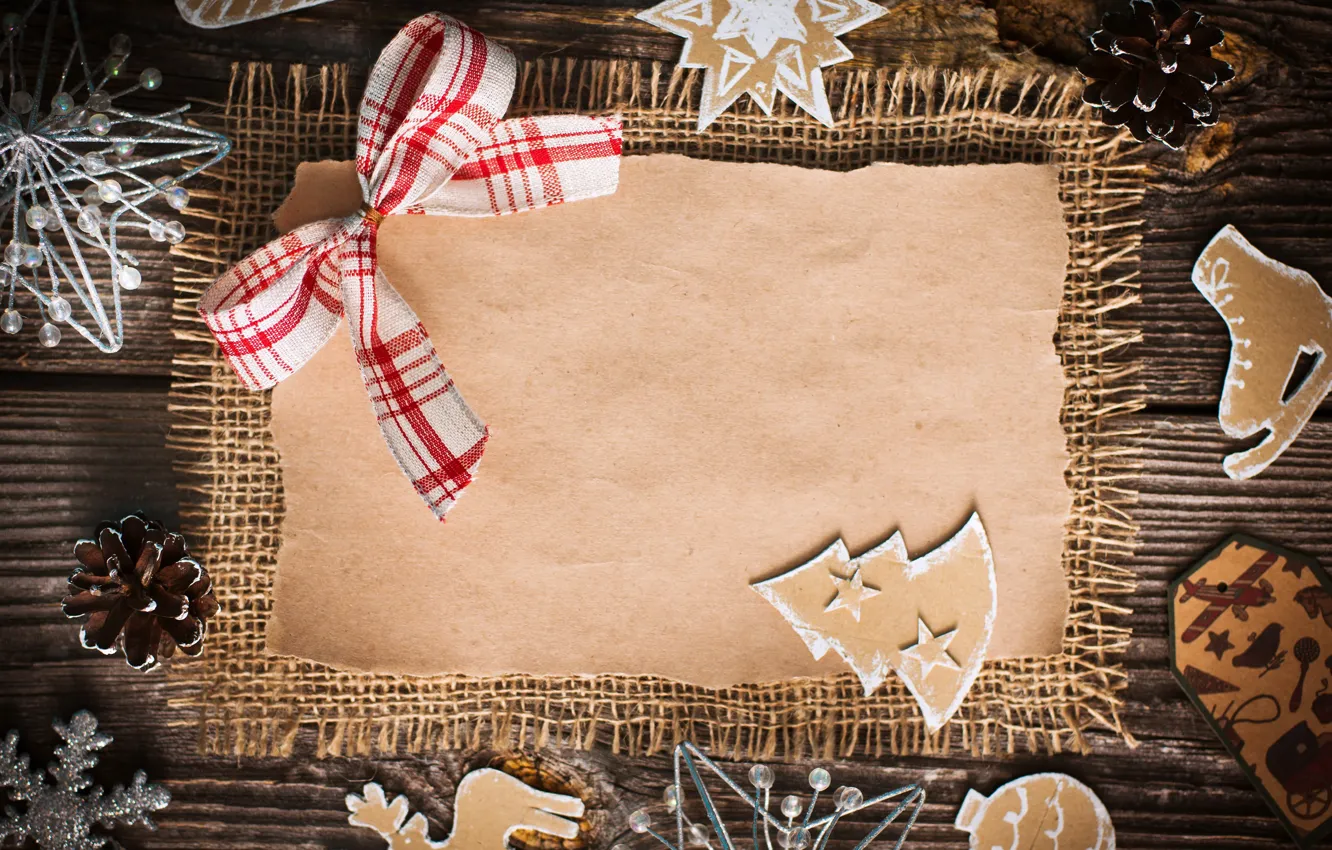 Фото обои Новый Год, Рождество, wood, merry christmas, decoration, xmas, fir tree