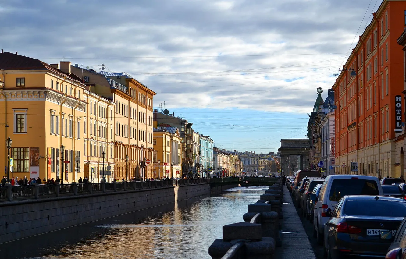 Фото обои улица, Питер, Река, Санкт-Петербург, Россия, Russia, спб, St. Petersburg