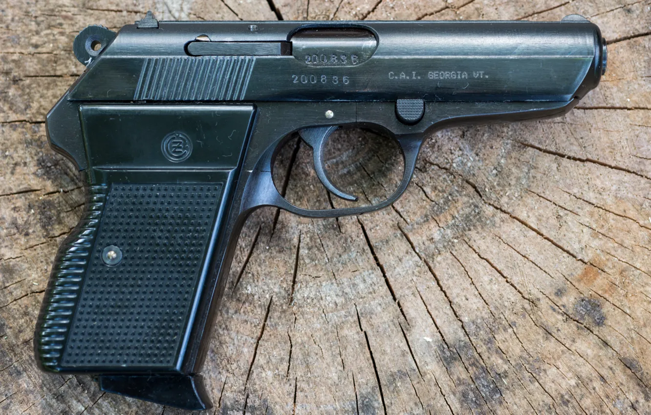 Фото обои пистолет, оружие, Czech, VZ 70