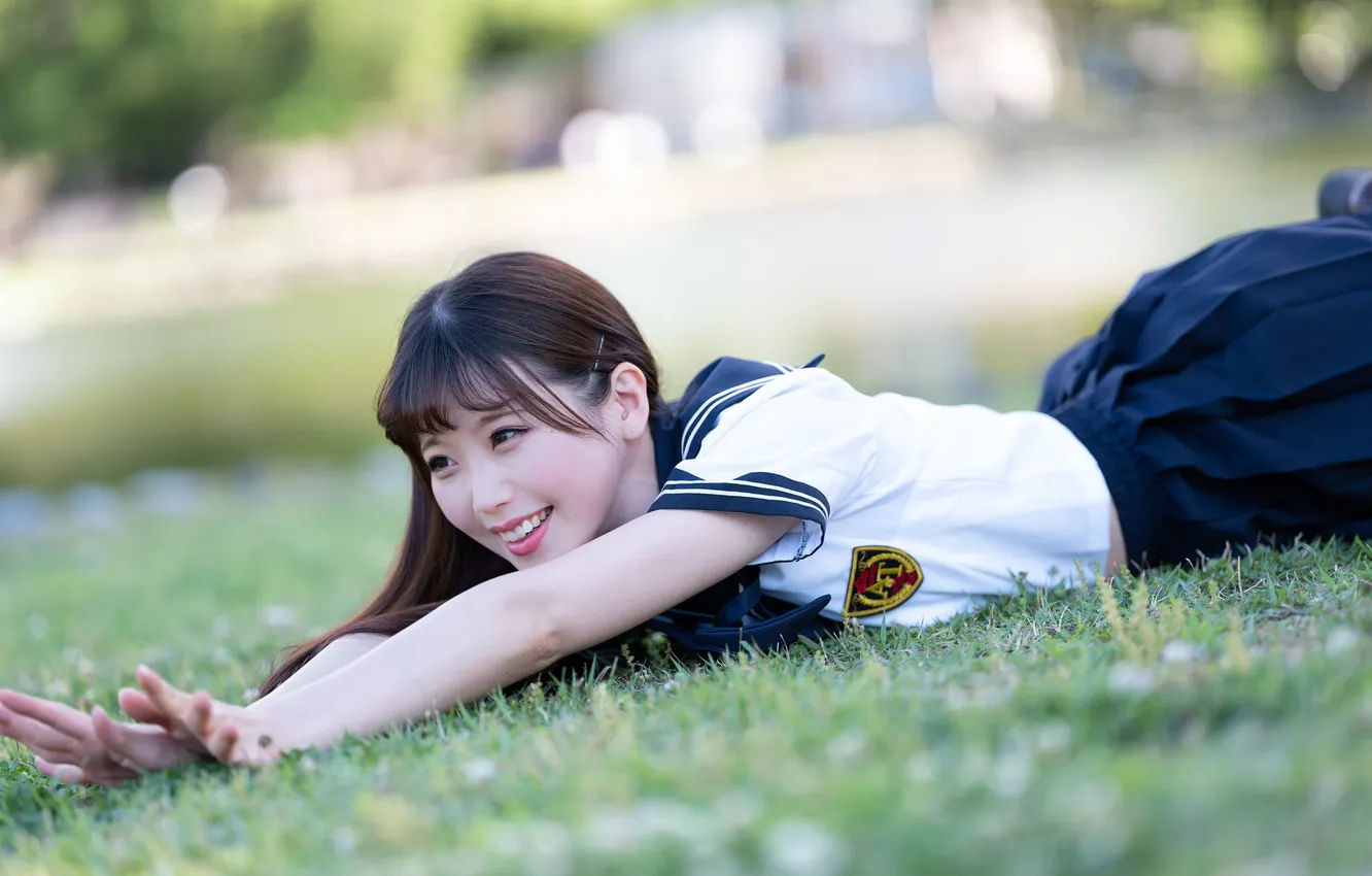 Фото обои girl, woman, asian, female, Mood